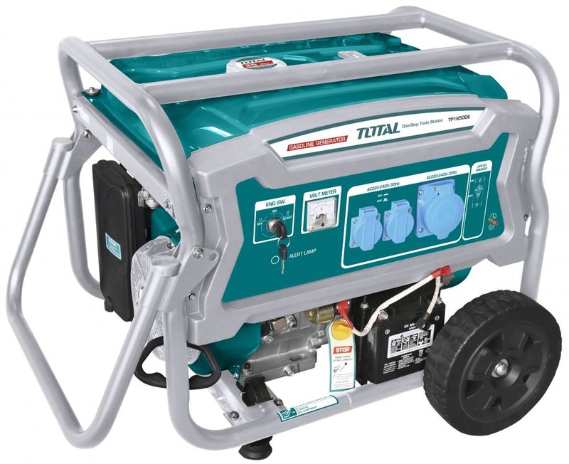 Generator benzina TOTAL 6500W,3000 rpm,4 timpi